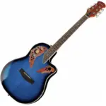 akusticna gitara harley benton hbo 850blue