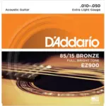 zice za akusticnu gitaru d'addario ez900 10-50