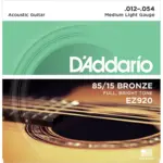 zice za akusticnu gitaru d'addario ez920 12-54