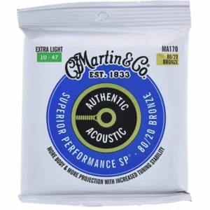 zice za akusticnu gitaru martin quitars ma 170