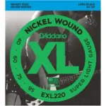 zice za bass gitaru d'addario exl220 , super light