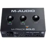 audio interface m-audio m-track solo