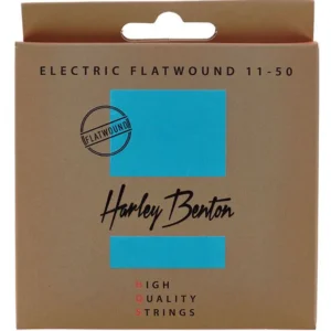 zice za elektricnu gitaru harley benton hqs el 11-50 flatwound