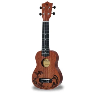 soprano ukulele harley benton kahuna s-dolphin pogled s prednje strane