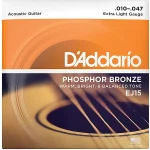 Zice za akusticnu gitaru D'Addario ej15 10-47
