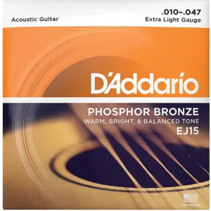 Zice za akusticnu gitaru D'Addario ej15 10-47