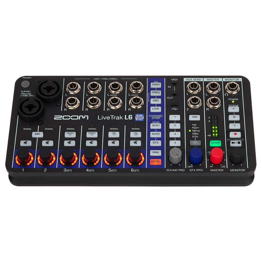 Zoom LiveTrak L-6