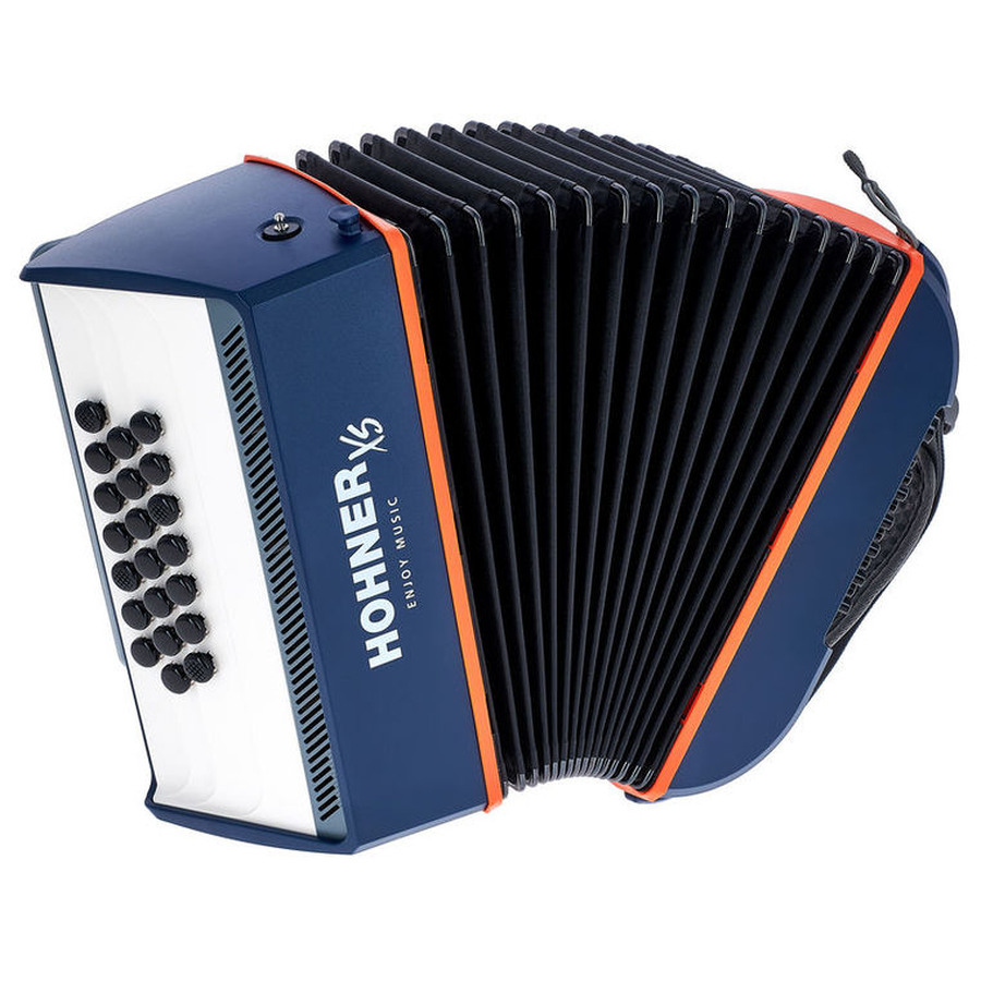 Hohner XS Accordion Button Blue
